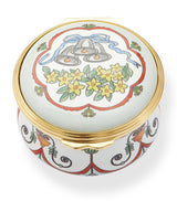 Harrods Halcyon Days Enamel Wedding Bells Gift Box- Buy online at McGrocer
