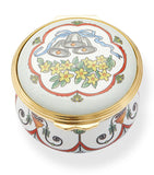 Halcyon Days enamel wedding bells box, UK version