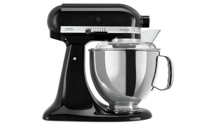 KitchenAid Artisan stand mixer black, imported from the UK