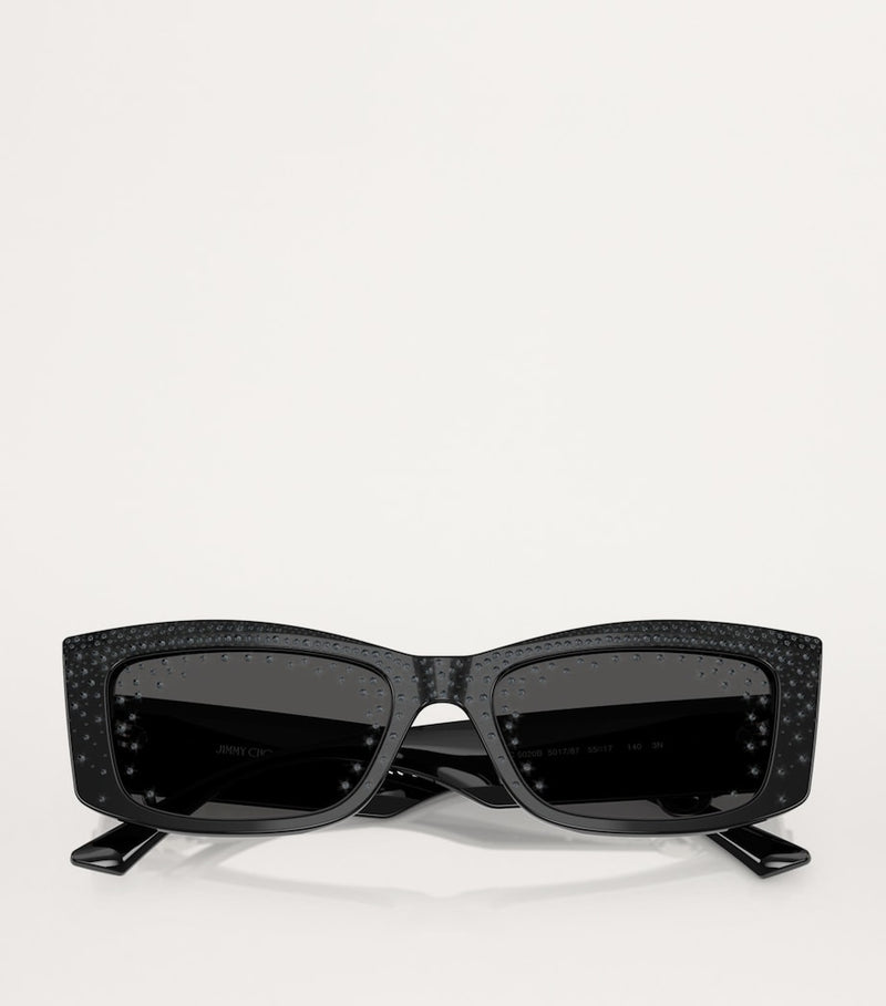 Jimmy Choo acetate rectangular sunglasses (British brand)