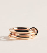 Harrods Spinelli Kilcollin Petite Rose Gold Libra Ring- Buy online at McGrocer