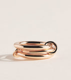 Spinelli Kilcollin Petite Rose Gold Libra ring, imported from the UK