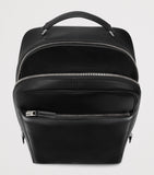 TOM FORD leather backpack with silver-tone hardware (British brand)
