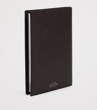 Harrods Refillable Calfskin Notebook with Gilt-Edged Paper and 192 Pages- Buy online at McGrocer