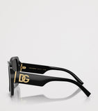 Dolce&Gabbana acetate DG crossed sunglasses, Italian made (British brand)