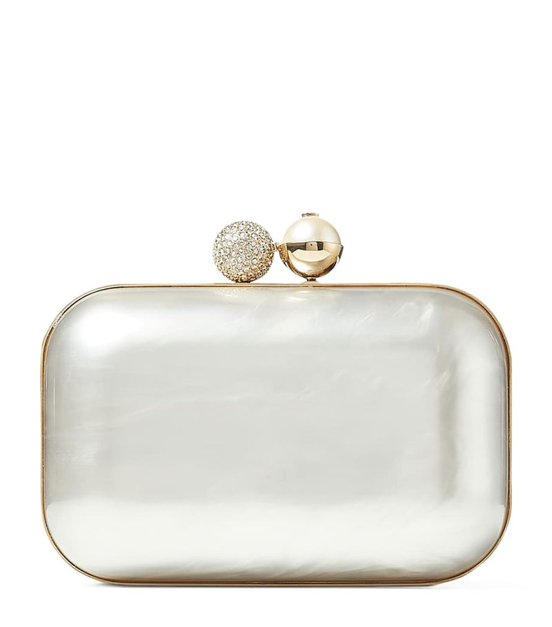 Jimmy Choo Cloud Clutch bag, imported from the UK