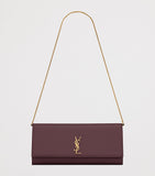 Saint Laurent Kate clutch bag smooth calfskin leather, UK version