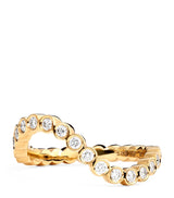 Harrods Sophie Bille Brahe Courant Sky 18-Karat Yellow Gold Diamond Ring- Buy online at McGrocer