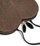 Alaïa Raffia Le Coeur shoulder bag (British brand)