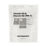 Holland & Barrett Youth and Earth Vitamin D3 4000IU + K2 200mcg Food Supplement- Buy online at McGrocer