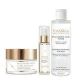 Superdrug ErthSkin Timeless Glow Regimen Set Hyaluronic Acid Skincare Trio 260ml- Buy online at McGrocer