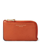 Aspinal of London small zipped leather purse, imported from the UK