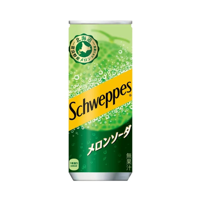 Coca Cola Schweppes Soda (Melon Flavour) (JPN Version) シュウェップス メロンソーダ