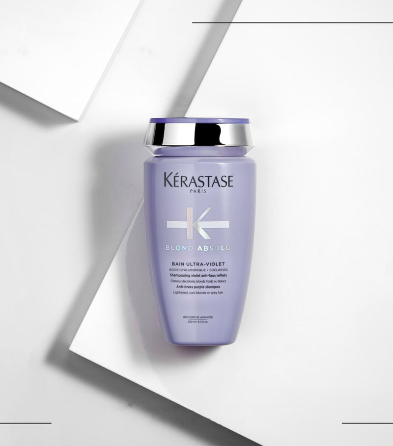 Kerastase Blond Absolu Anti-Brass Purple Shampoo 250ml, UK version