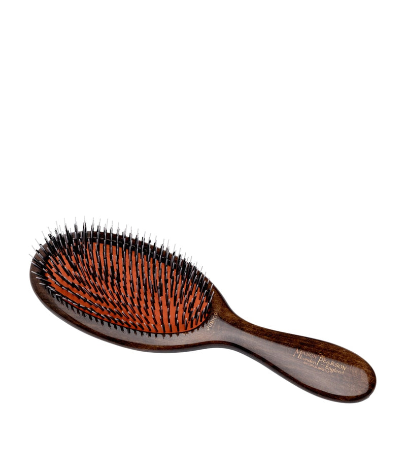 Mason Pearson Junior Darkwood hairbrush, imported from the UK
