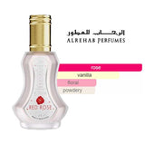 Al-Rehab Red Rose Perfume Bottle 35ml - British product