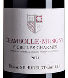 Hudelot-Baillet Les Charmes Chambolle-Musigny Premier Cru red wine 2021 75cl, UK version