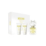 Moschino Toy 2 Gift Set 50ml EDP body lotion shower gel (British brand)