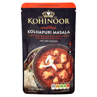 Kohinoor Kolhapuri Masala Cooking Sauce 375g - British product