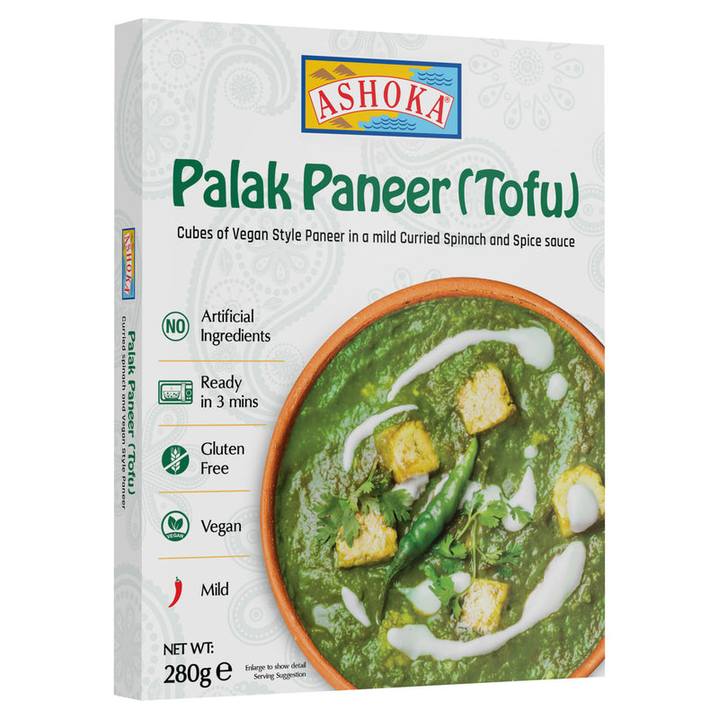 Ashoka Palak Paneer (Tofu) 280g - British product