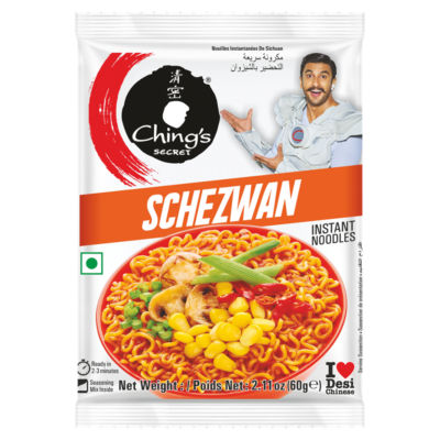Ching's Secret Schezwan instant noodles 60g, UK version