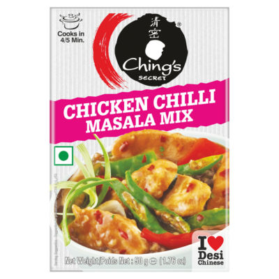 Ching's Secret Chicken Chilli Masala Mix 50g, imported from the UK