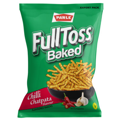 Parle FullToss Baked Chilli Chatpata Snacks 52g, UK version