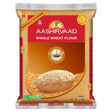 Aashirvaad whole wheat flour 5kg - British product
