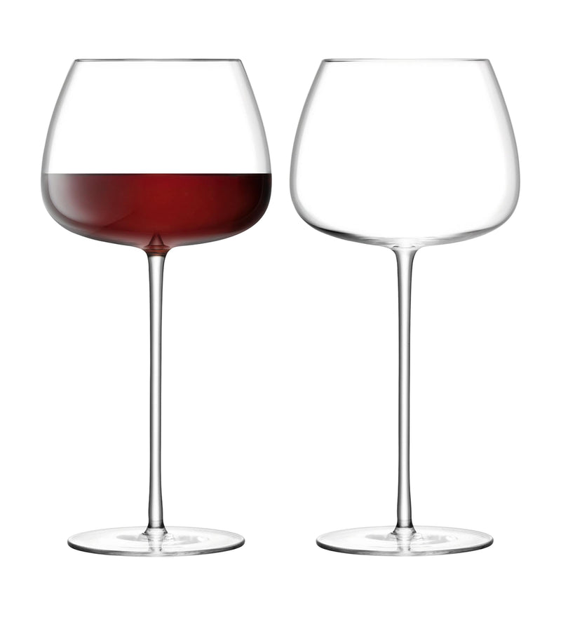 LSA International red wine balloon glasses 590ml, UK version
