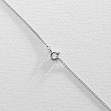 Revere silver cubic zirconia cross pendant necklace - British product