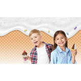 Kinetic Sand Ice Cream Treats Playset 454g, imported from the UK