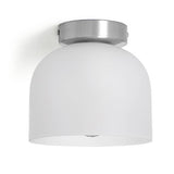Argos Home flush ceiling light chrome 17.5cm - British product
