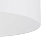 Argos Home flush ceiling light chrome 17.5cm - British product
