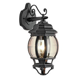 Argos Home Pumpkin 8-sided black outdoor lantern H49.85cm (British brand)