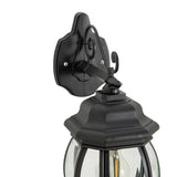 Argos Home Pumpkin 8-sided black outdoor lantern H49.85cm (British brand)