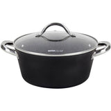 Scoville 24cm Neverstick aluminium stock pot, UK version