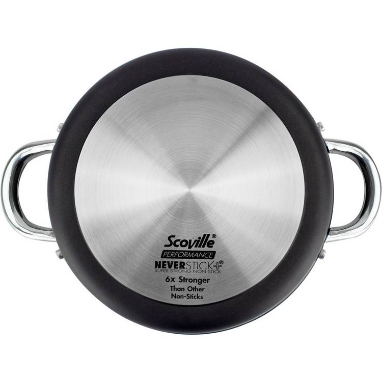 Scoville 24cm Neverstick aluminium stock pot, UK version