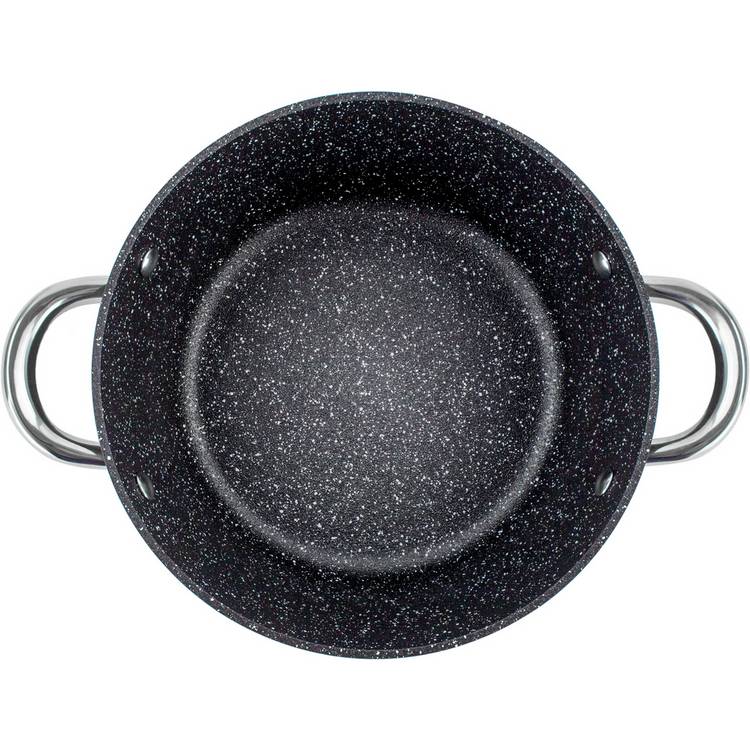 Scoville 24cm Neverstick aluminium stock pot, UK version