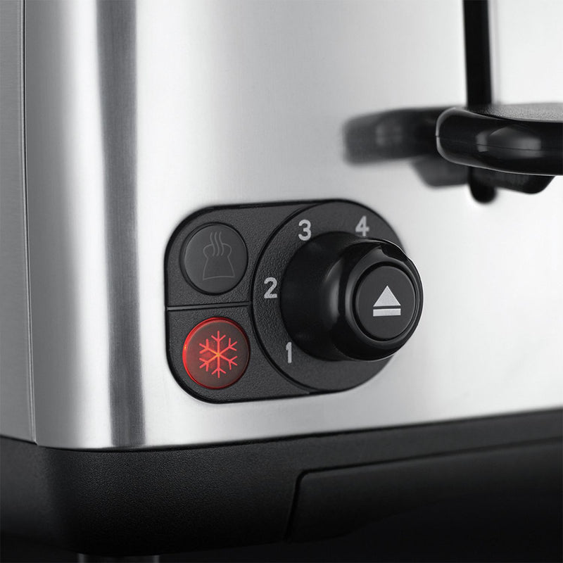 Russell Hobbs 2 slice toaster brushed stainless steel, UK version