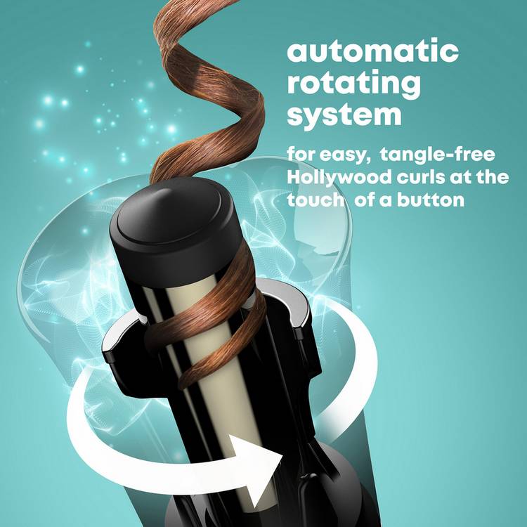 Revamp auto-rotate ceramic curler, UK version