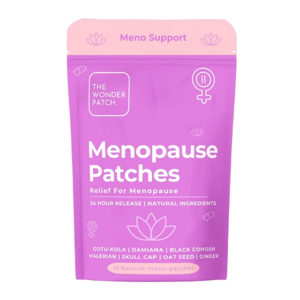 The Wonder Patch 15 Menopause Patches (British brand)