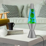 Deep Ocean lava lamp green-blue 14.5in - British product