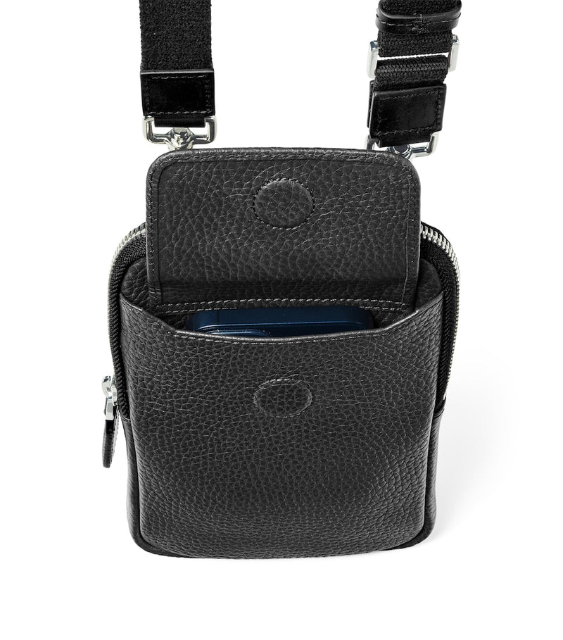 Aspinal of London leather cross-body phone pouch (British brand)