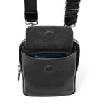 Aspinal of London leather cross-body phone pouch (British brand)