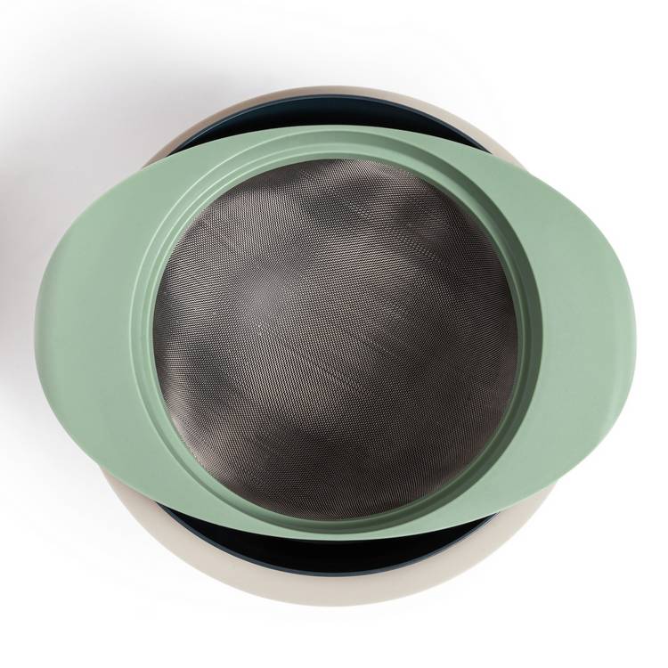 Habitat set of 4 mixing bowls with sieve 27cm (British brand)