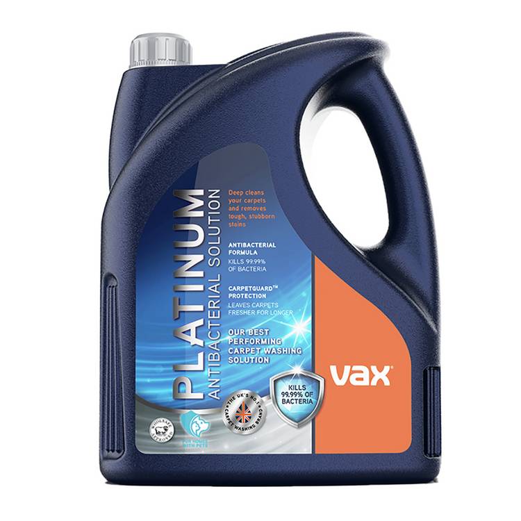 Vax antibacterial carpet cleaning solution 4L, imported from the UK