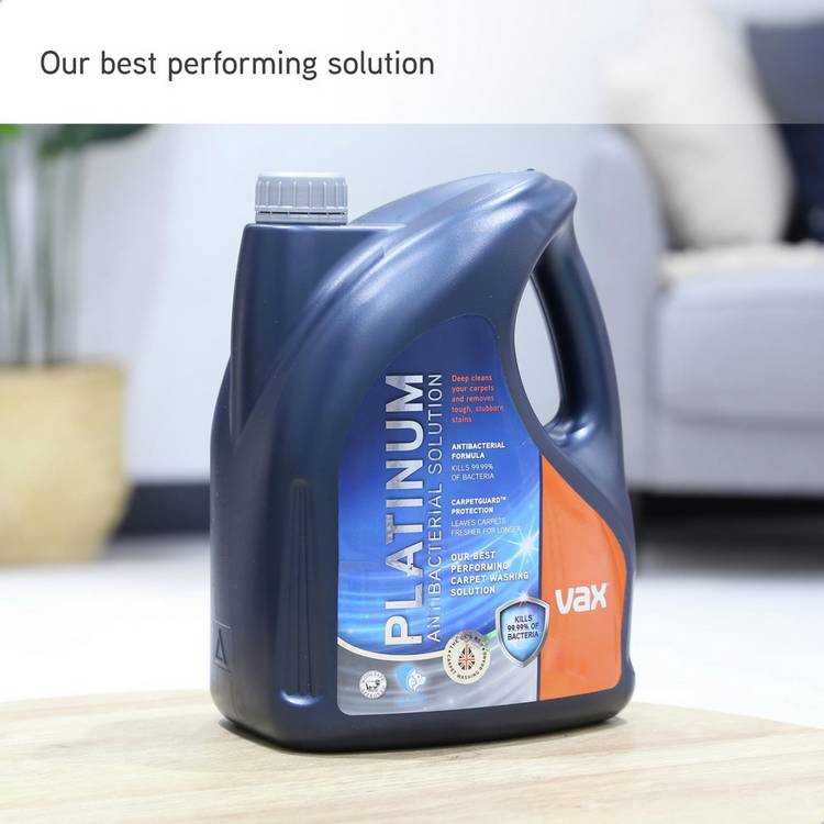 Vax antibacterial carpet cleaning solution 4L, imported from the UK