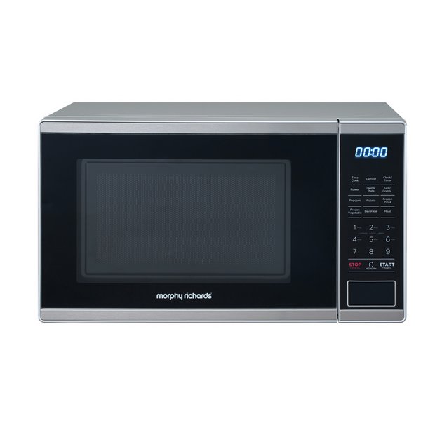 Morphy Richards grill microwave silver 20L (British brand)