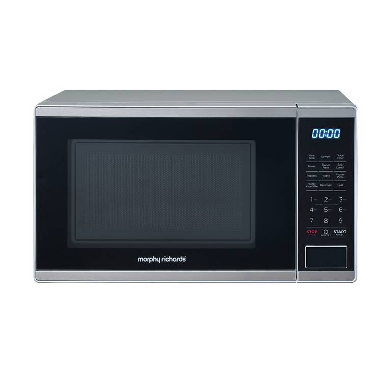 Morphy Richards grill microwave silver 20L (British brand)