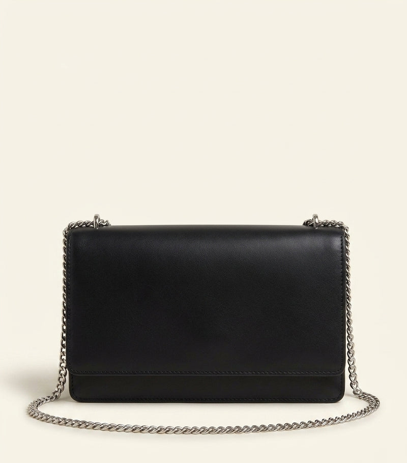McQueen small leather skull cross-body bag - British product